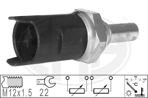 Sensor, coolant temperature (330778)