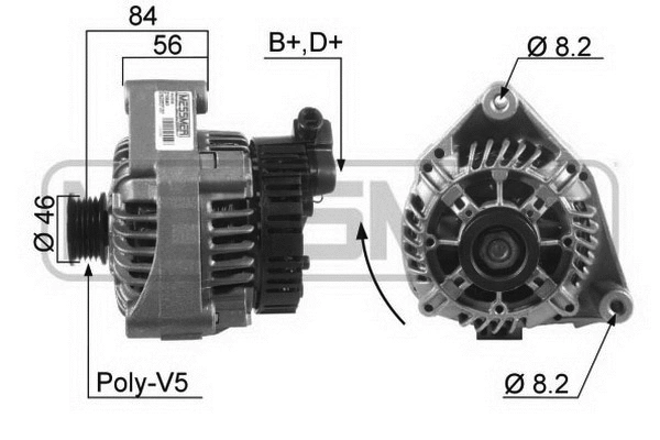 Alternator (210040A)