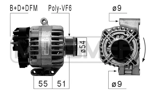 Alternator (210833)