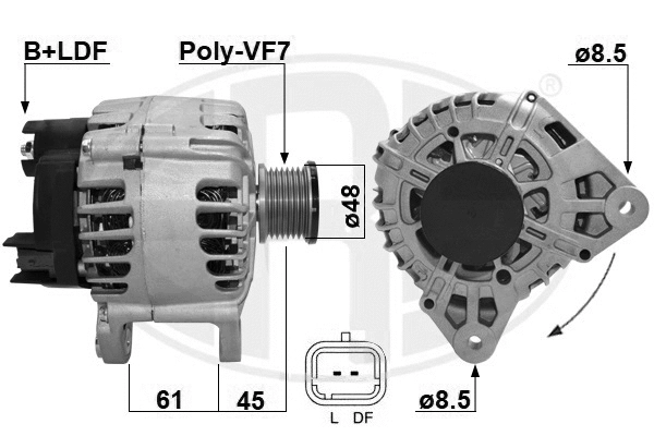 Alternator (209150A)