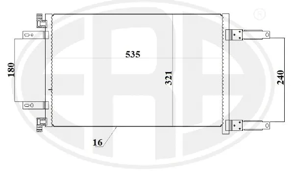 Condenser, air conditioning (667227)