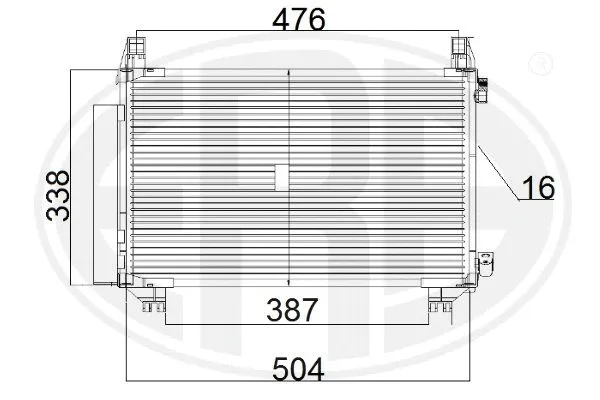 Condenser, air conditioning (667185)