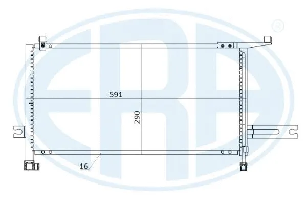 Condenser, air conditioning (667238)