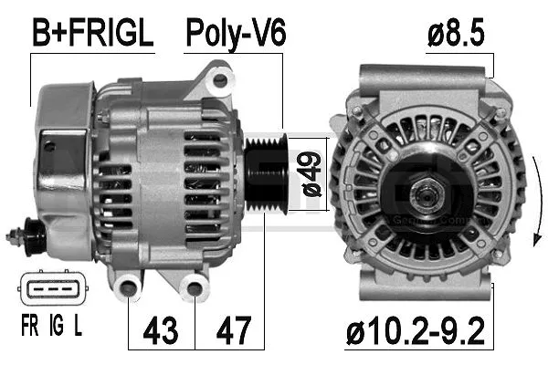 Alternator (210895A)