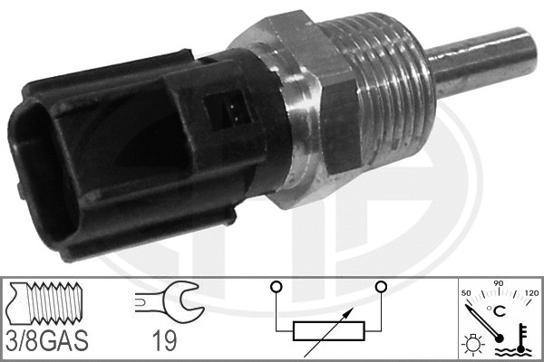 Sensor, coolant temperature (330619)