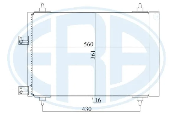Condenser, air conditioning (667160)