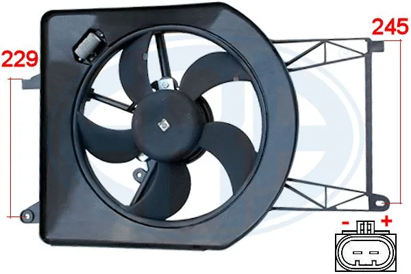 Fan, engine cooling (352056)