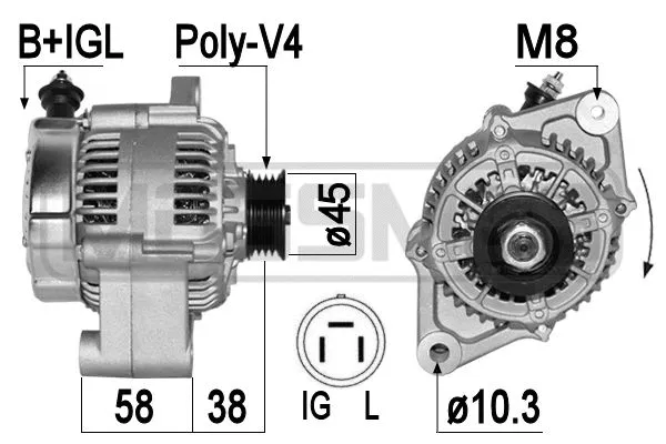Alternator (209342A)