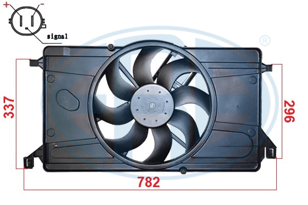 Fan, engine cooling (352140)
