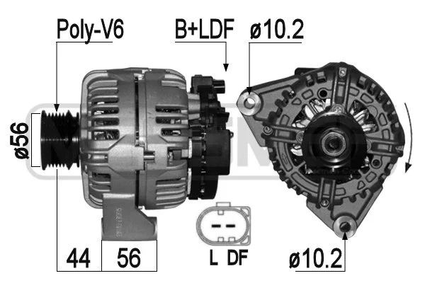 Alternator (209103A)