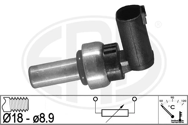 Sensor, coolant temperature (331027)