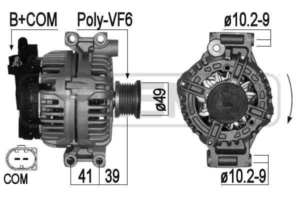 Alternator (210985A)