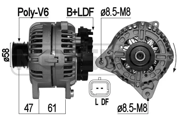 Alternator (209072A)