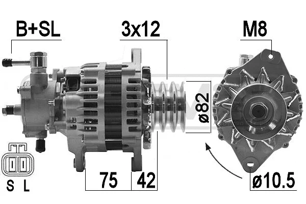 Alternator (209505A)