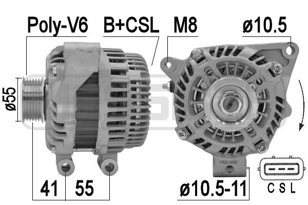 Alternator (209445A)