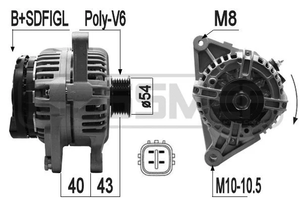 Alternator (210569A)