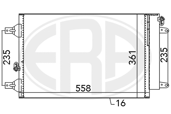 Condenser, air conditioning (667059)