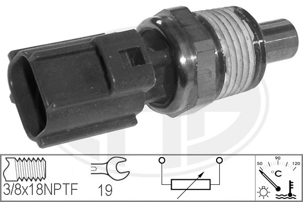 Sensor, coolant temperature (330609)