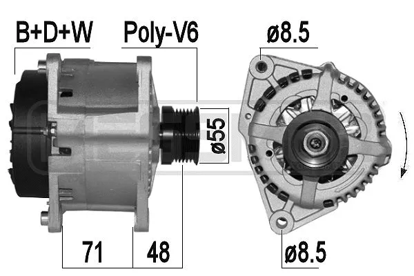 Alternator (209390A)