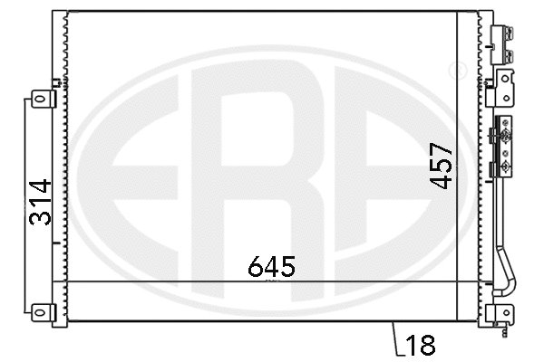 Condenser, air conditioning (667028)