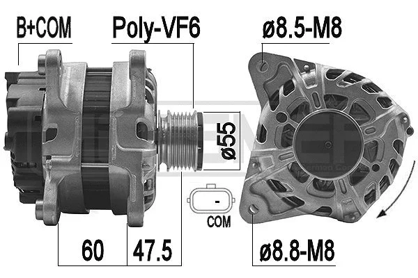 Alternator (209224)