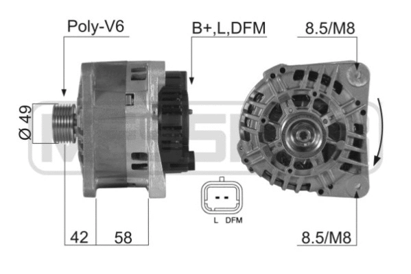 Alternator (210390A)