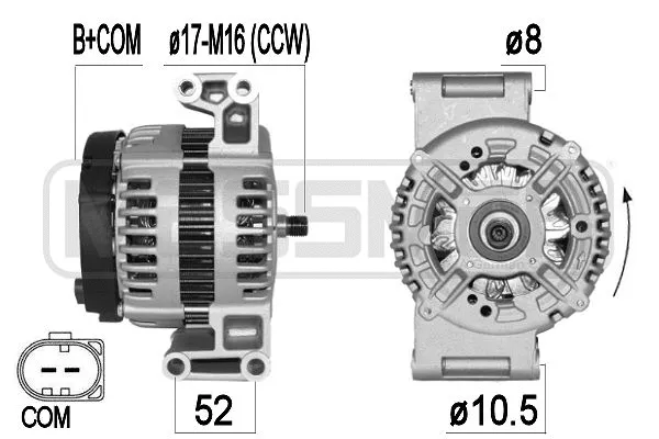 Alternator (209378A)