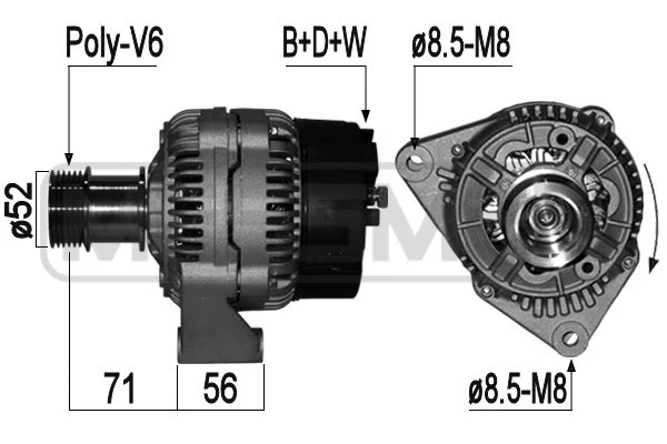Alternator (209092A)