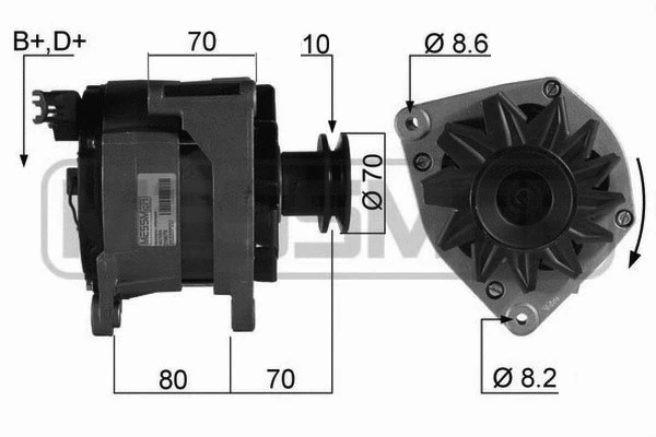 Alternator (210078R)