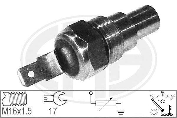 Sensor, coolant temperature (330660)