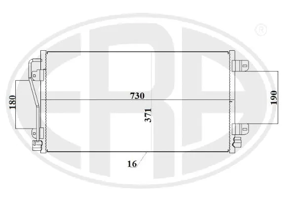 Condenser, air conditioning (667237)