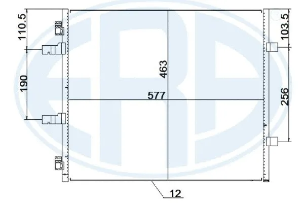 Condenser, air conditioning (667257)