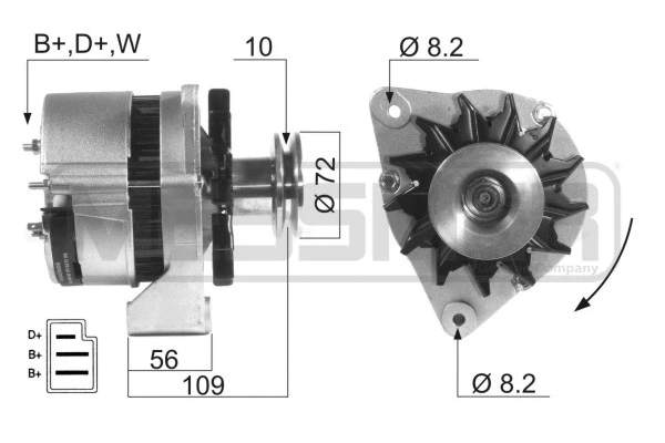 Alternator (210574A)