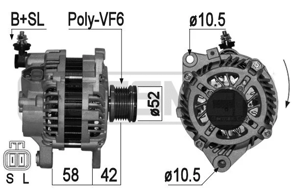 Alternator (209153A)