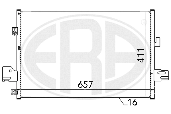 Condenser, air conditioning (667114)