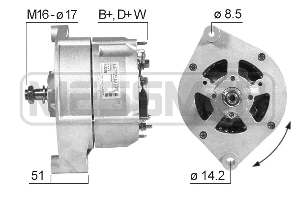 Alternator (210300A)