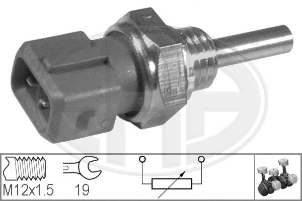 Sensor, coolant temperature (330121)