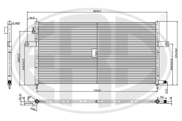 Condenser, air conditioning (667289)