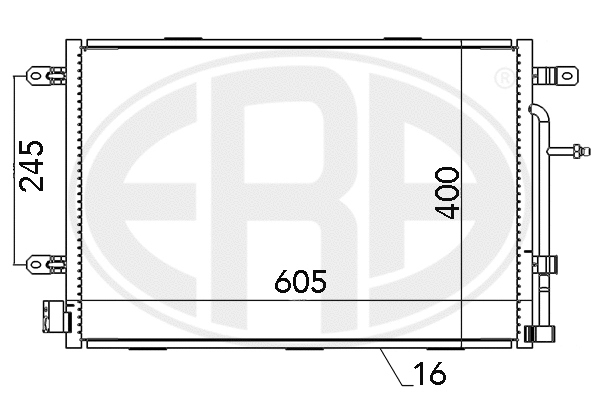 Condenser, air conditioning (667052)