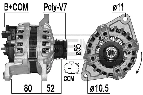 Alternator (209528A)