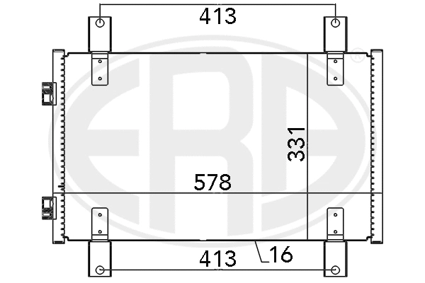 Condenser, air conditioning (667084)