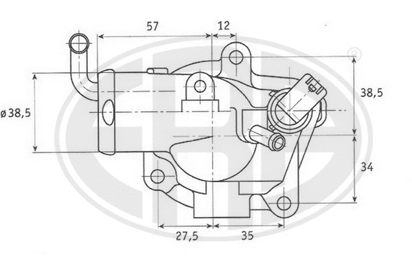 Thermostat, coolant (350200)