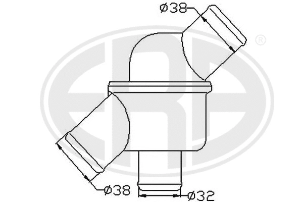Thermostat, coolant (350065)