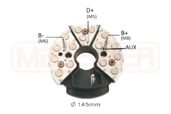 Rectifier, alternator (215936)