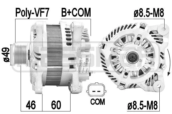 Alternator (210951A)