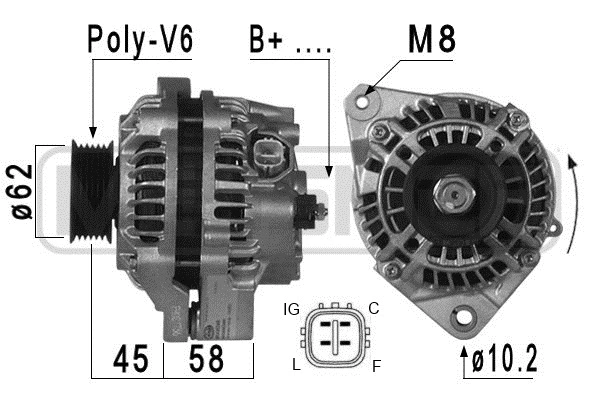 Alternator (209008A)