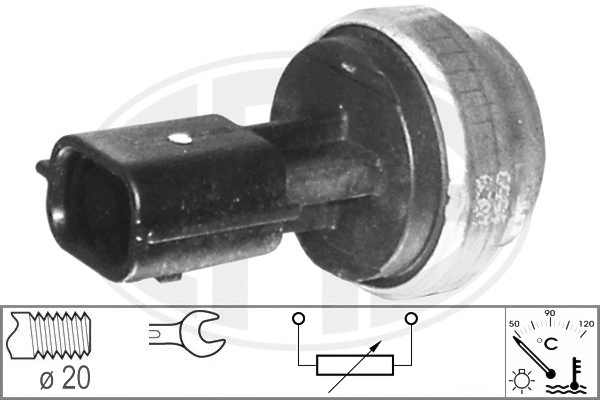 Sensor, coolant temperature (330558)