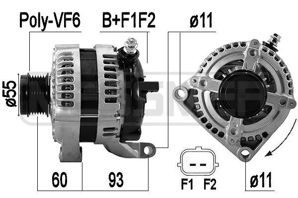 Alternator (209612A)