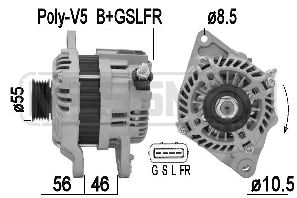Alternator (209448A)