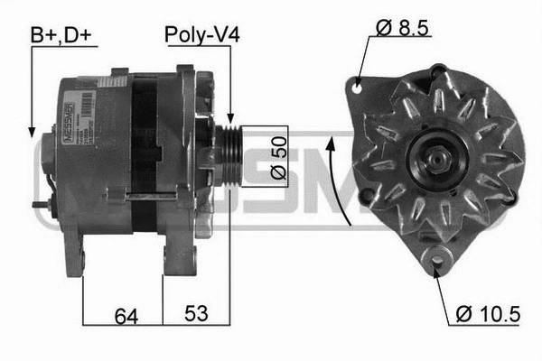 Alternator (210038R)